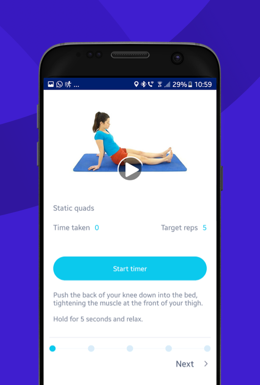 MyRecovery - Patient exercise