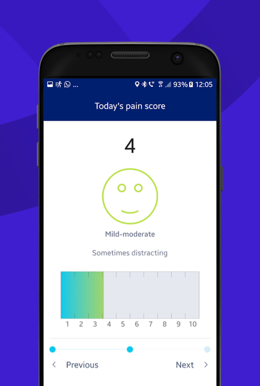 MyRecovery - Patient pain reporting
